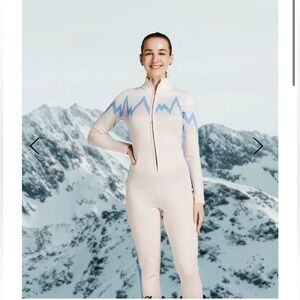 New Snowroller WOMEN'S IRIS WOOL SUIT ROSE QUARTZ